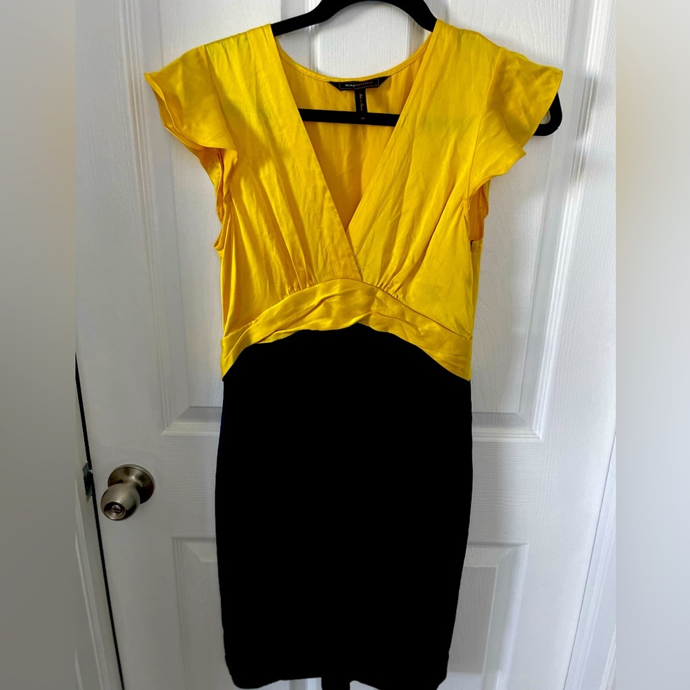 BCBG Two tone cocktail dress